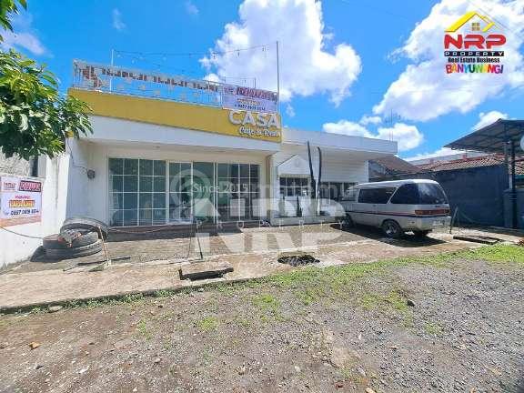 Ruko Ex Cafe Strategis di Tepi Jalan Rogojampi Banyuwangi Dijual, Cocok untuk Berbagai Jenis Usaha