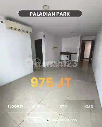 Paladian Park Kelapa Gading 3 Bedroom Luas 101