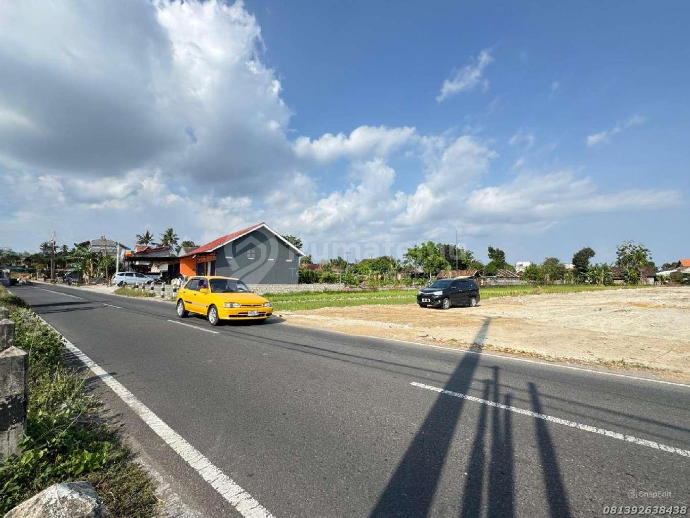 Jl. Godean Km 8 Sleman Tanah SHM Pekarangan Strategis Siap Bangun