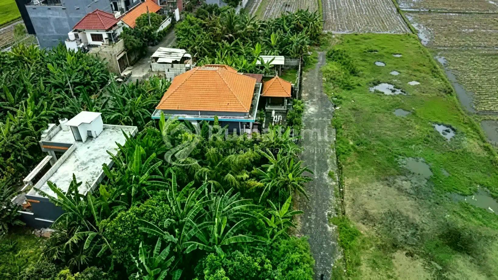 L-1143 400 Sqm Land With Rice Field Views In Pandak Gede