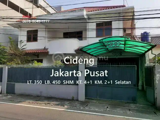 For Sale:  Rumah strategis di Cideng jantung kota Jakarta Pusat