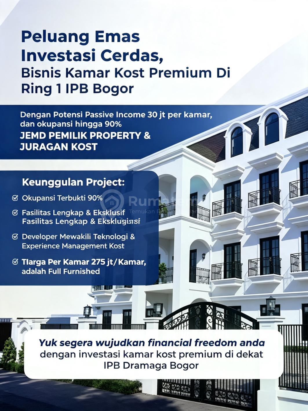 Investasi Kost Mahasiswa Ipb Bogor Income Puluhan Juta Per Tahun