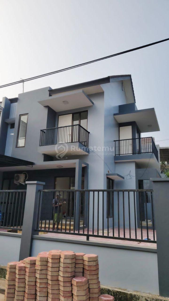 Disewakan rumah murah bagus baru renovasi 2 lantai di Cluster Taman Sari Harapan Indah Bekasi siap huni minimalis modern