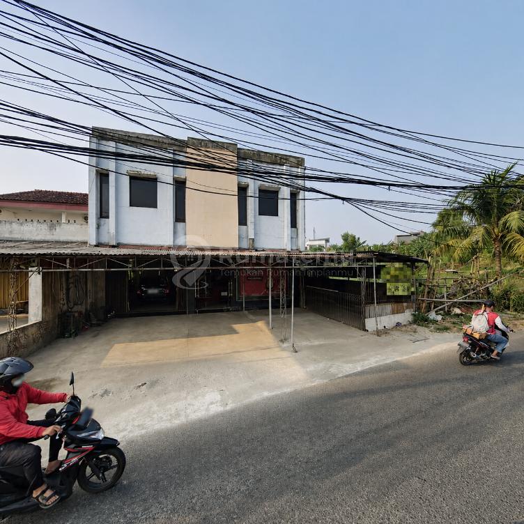Dijual ruko luas lokasi di pinggir jalan di Serua Indah, Ciputat, Tangerang Selatan