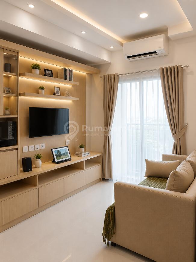 Murah Siap Transaksi Apartemen Full Furnished 2Br Roseville Bsd