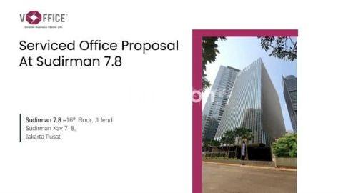 Kantor Prestige V-office Fully Furnished Menara Sudirman
