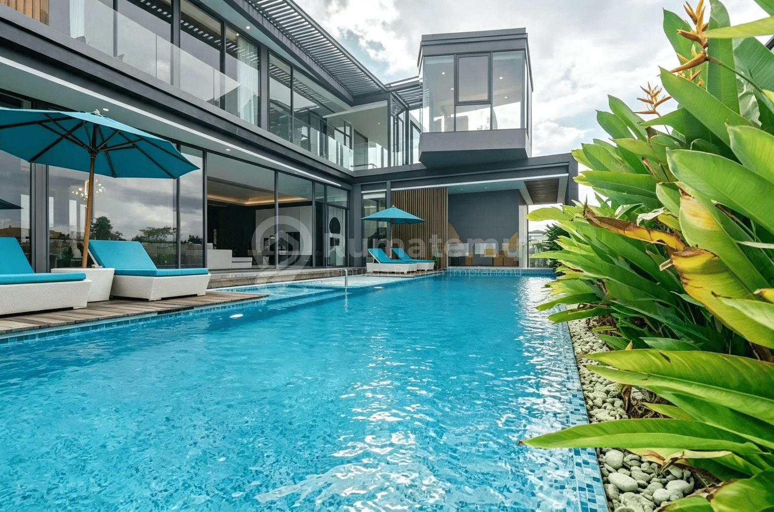Ready For Sale Beautyfull5 B R Villa Bumbak Umalas Bali