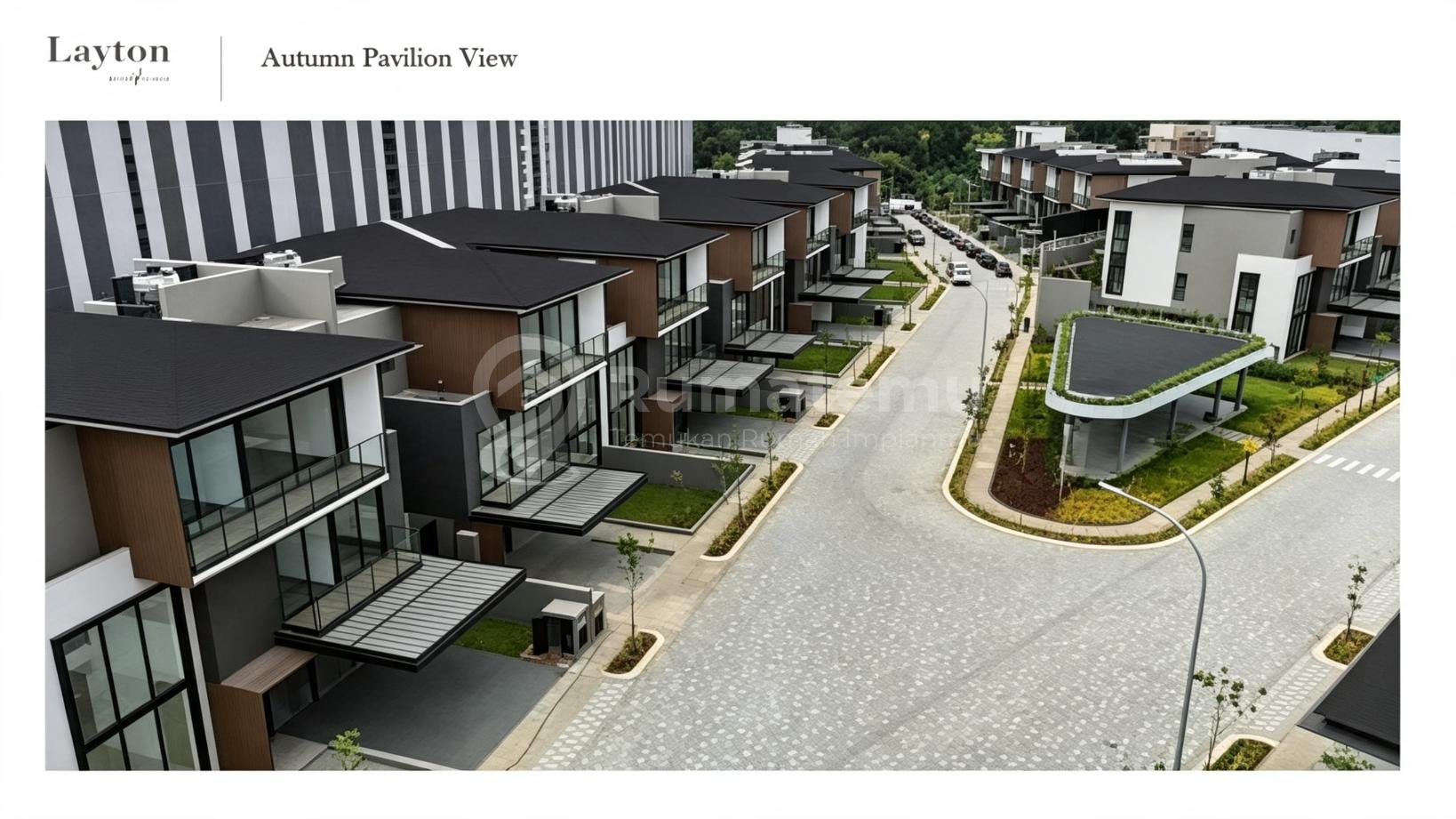 Dijual Rumah Keluarga Mewah Siap Huni Layton Navapark Bsd - 3 Lantai Plus Lift 5+1 Bedroom di Lingkungan Asri dengan Botanical Park 10 Ha, Dekat Sekolah Internasional & Mall