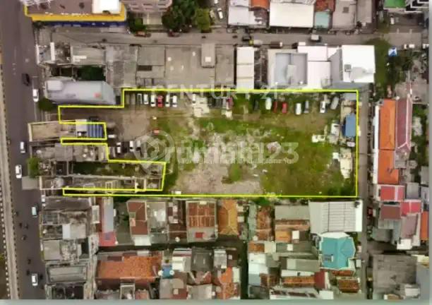 Kavling Tanah Komersil Jalan Utama di Taman Sari Jakarta Barat