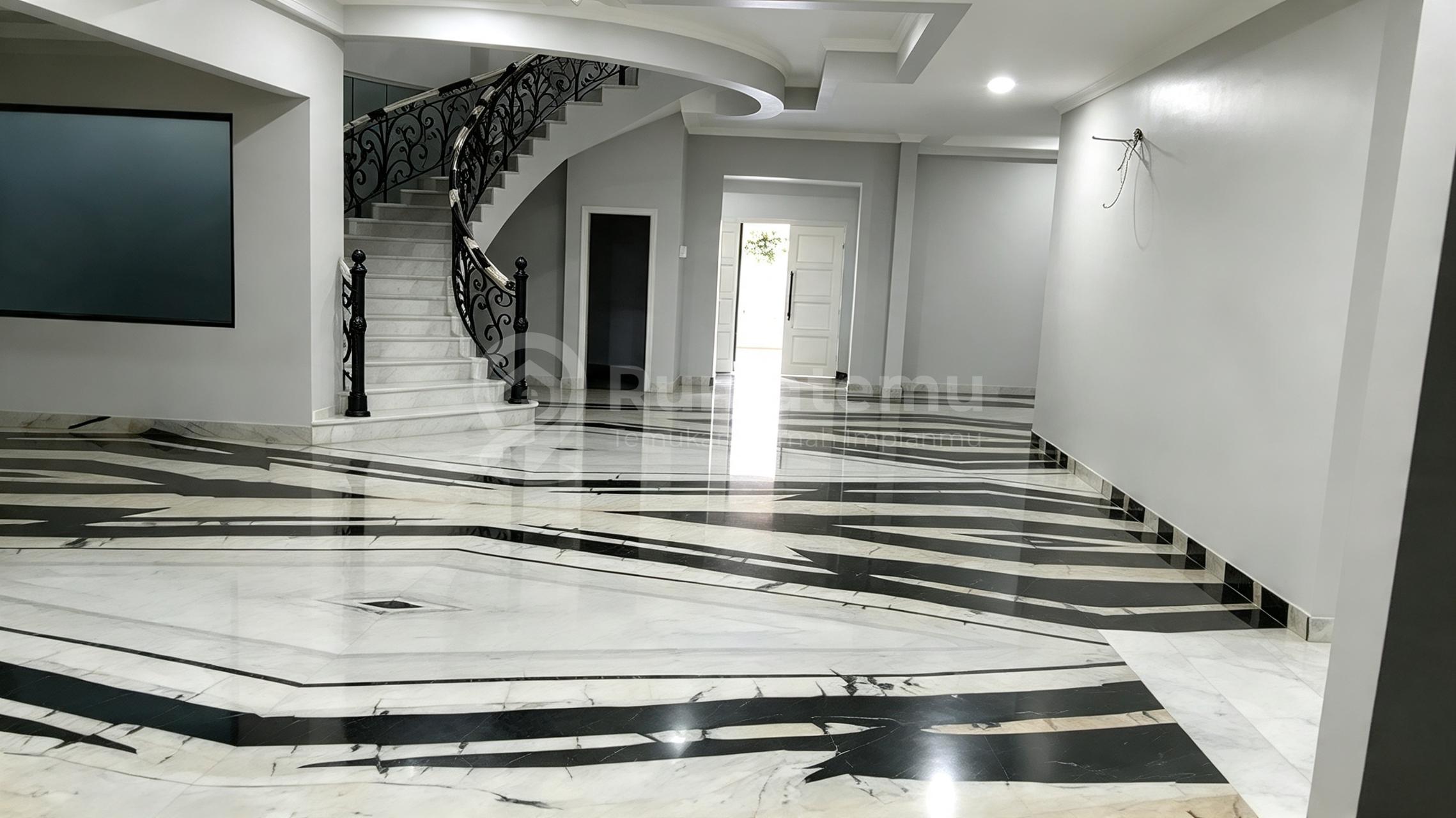 Pondok Indah, Jakarta Selatan..Dijual Rumah, Carport: 5 Mobil, Garasi: 3 Mobil, Row Jalan 4 Mobil.-Wt0926