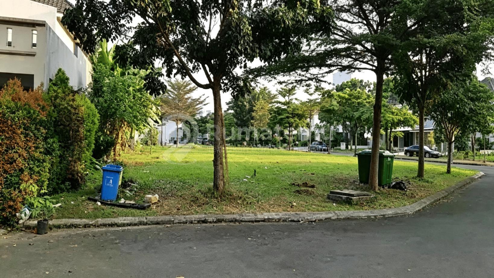 Kavling di jalan utama, Alba, renata, alam sutera, hoek, utara