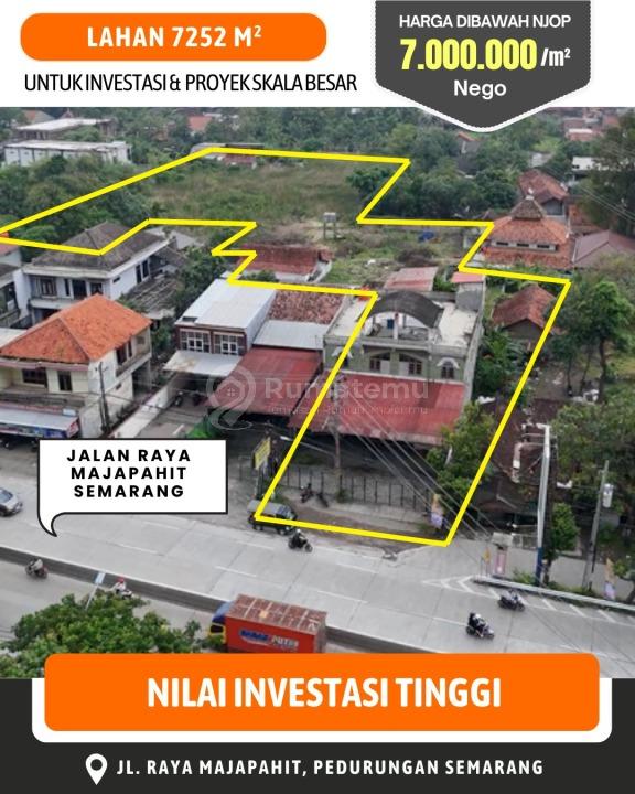 Dijual Lahan Premium Majapahit Raya Pedurungan, Semarang untuk Proyek Skala Besar Siap Bangun ,Nilai Investasi Tinggi By Prabowo Siswanto Property