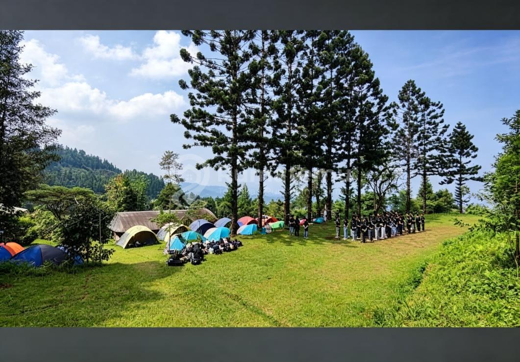 Dijual di Megamendung puncak bogor sdh ada camp ground dan vila