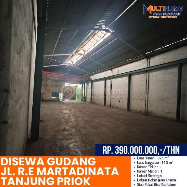 Gudang di Jl R.E Martadinata Tanjung Priok