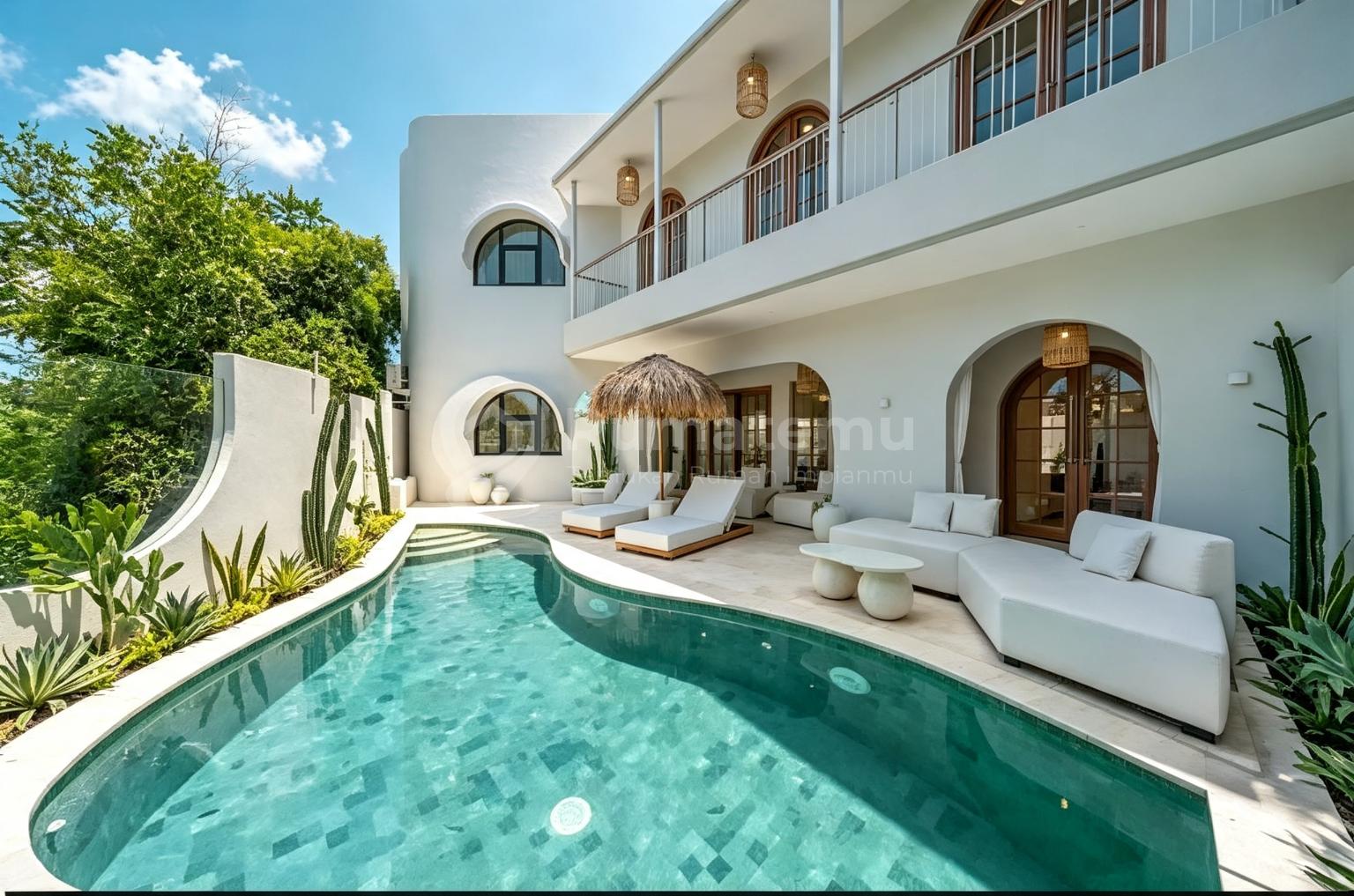 Ready For Yearly Rent 5 B R Beautyfull Villa In Canggu Bali
