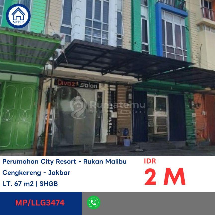 DIJUAL RUKO LELANG CITY RESORT CENGKARENG - TURUN HARGA