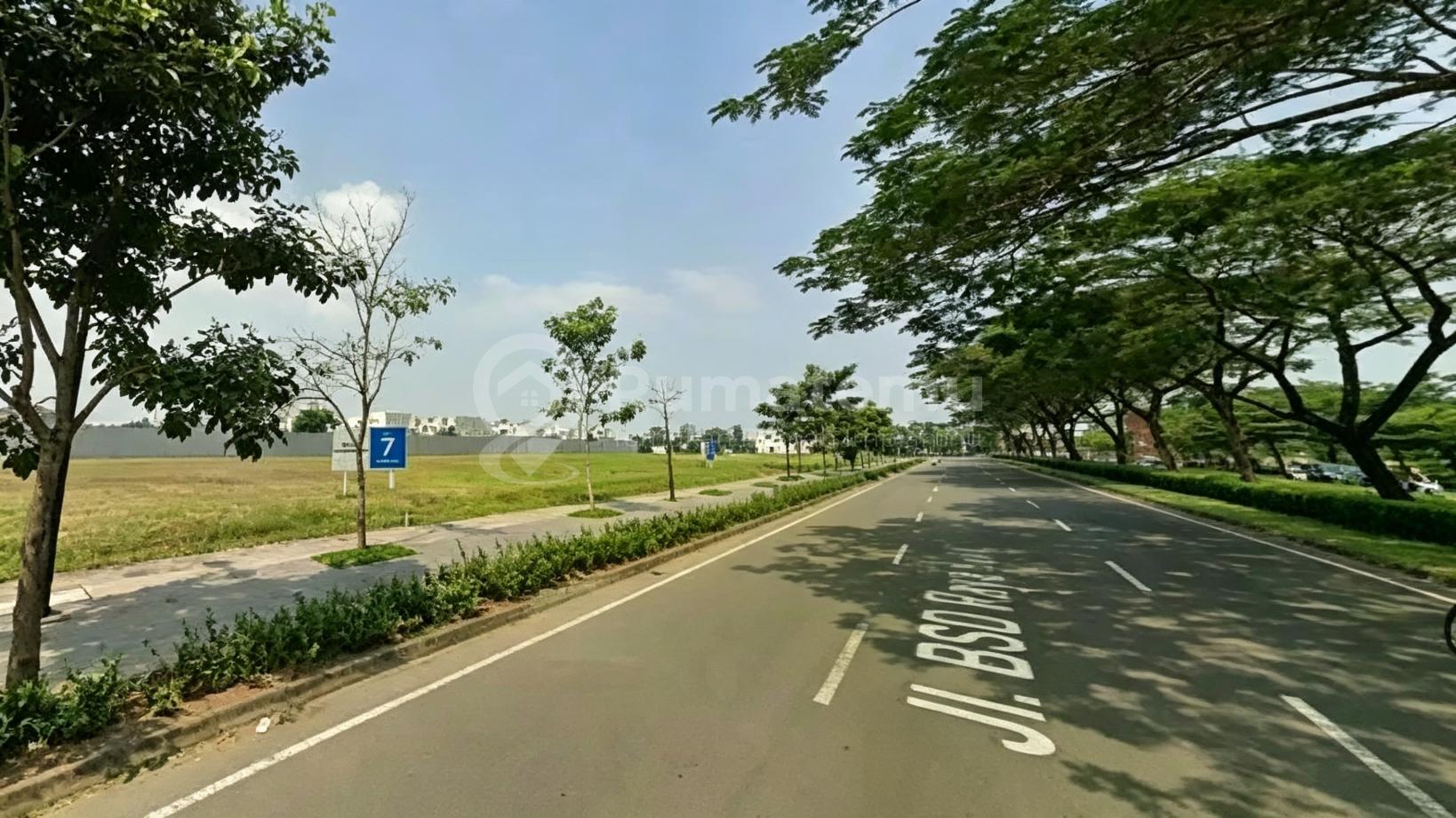 Kavling Komersial  Tabebuya BSD City Harga 19Juta Permeter , Seberang Danau Vanya Park. Jalanan Ramai dan Akan Menjadi Pusat Pengembangan BSD dan Jalur Alternatif ke ke Gading Serpong