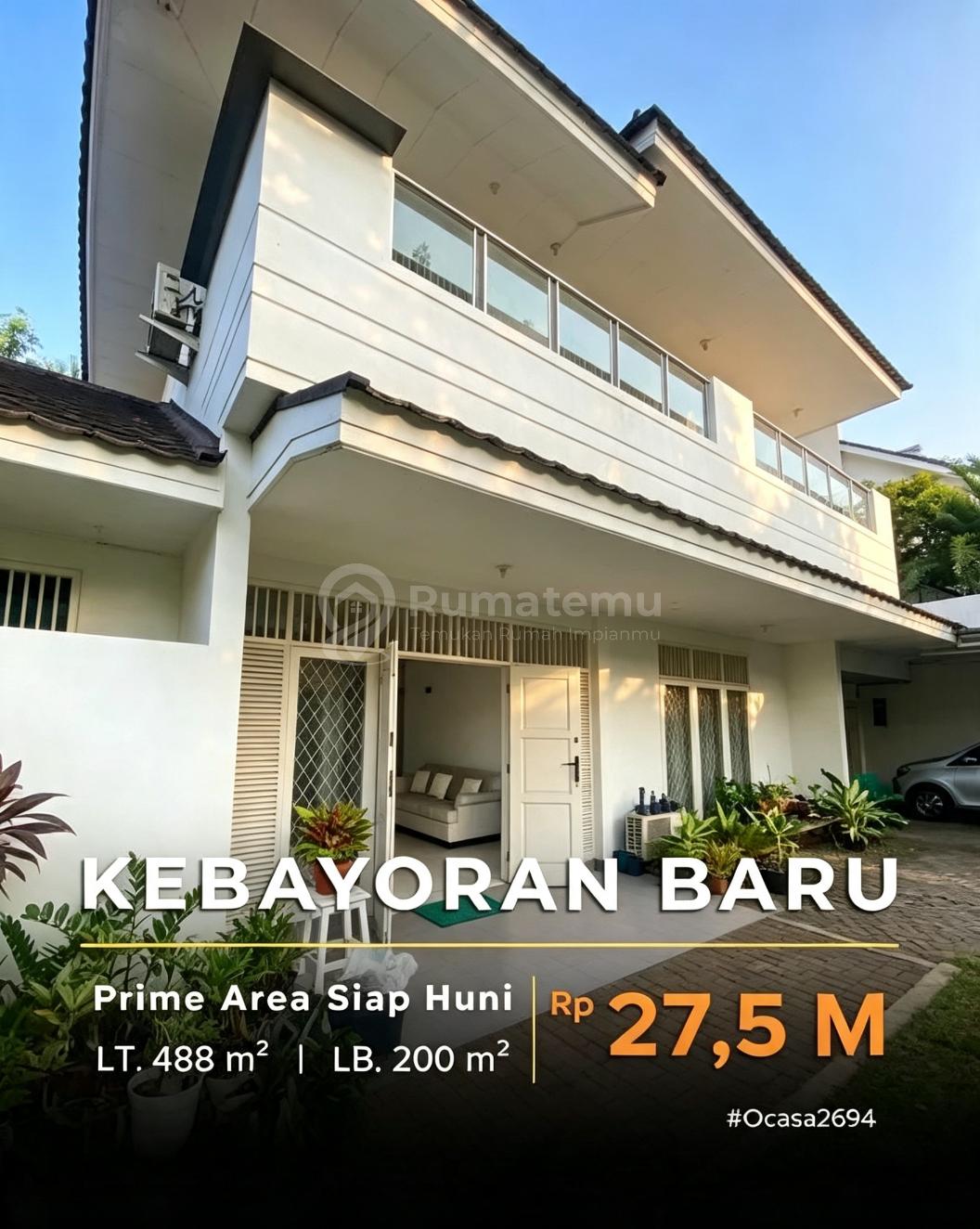 Rumah 2 Lantai Dengan Desain Minimalis Dan Classic Jalan Brawijaya Kebayoran Baru Jakarta Selatan