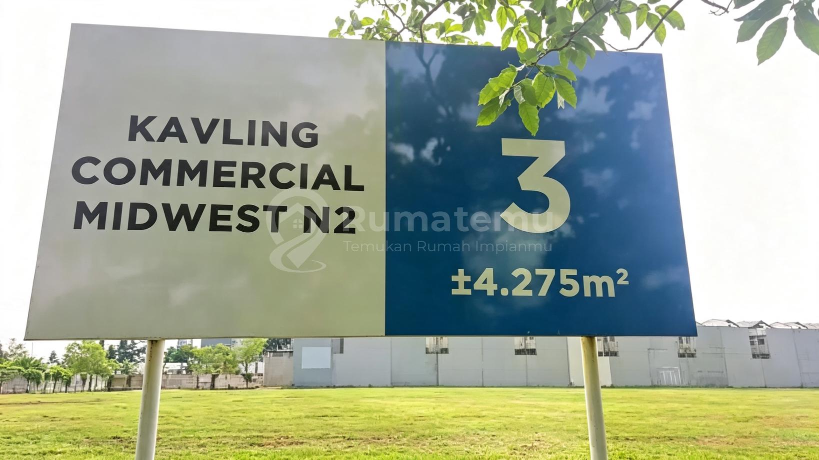 Kavling Komersil 5000M2, 6000M2 dan 1 Hektar di Midwest Bsd City