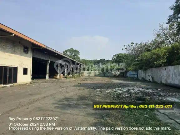 Dijual Tanah Dan Gudang di Cakung Cilincing 3400 M2 Siap Pakai