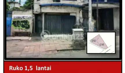 Di Jual Ruko 1,5 Lantai Aset Bank di Jl. Pramuka Raya No.c 55, Paseban, Senen, Jakarta Pusat