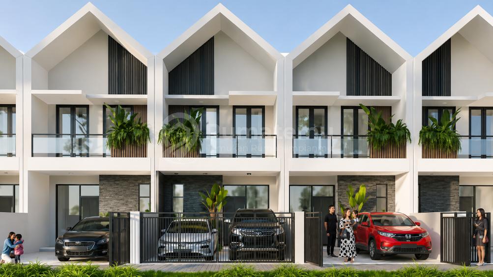 Dijual Townhouse baru 2 Lantai dengan konsep American Modern Style dan Scandinavian
