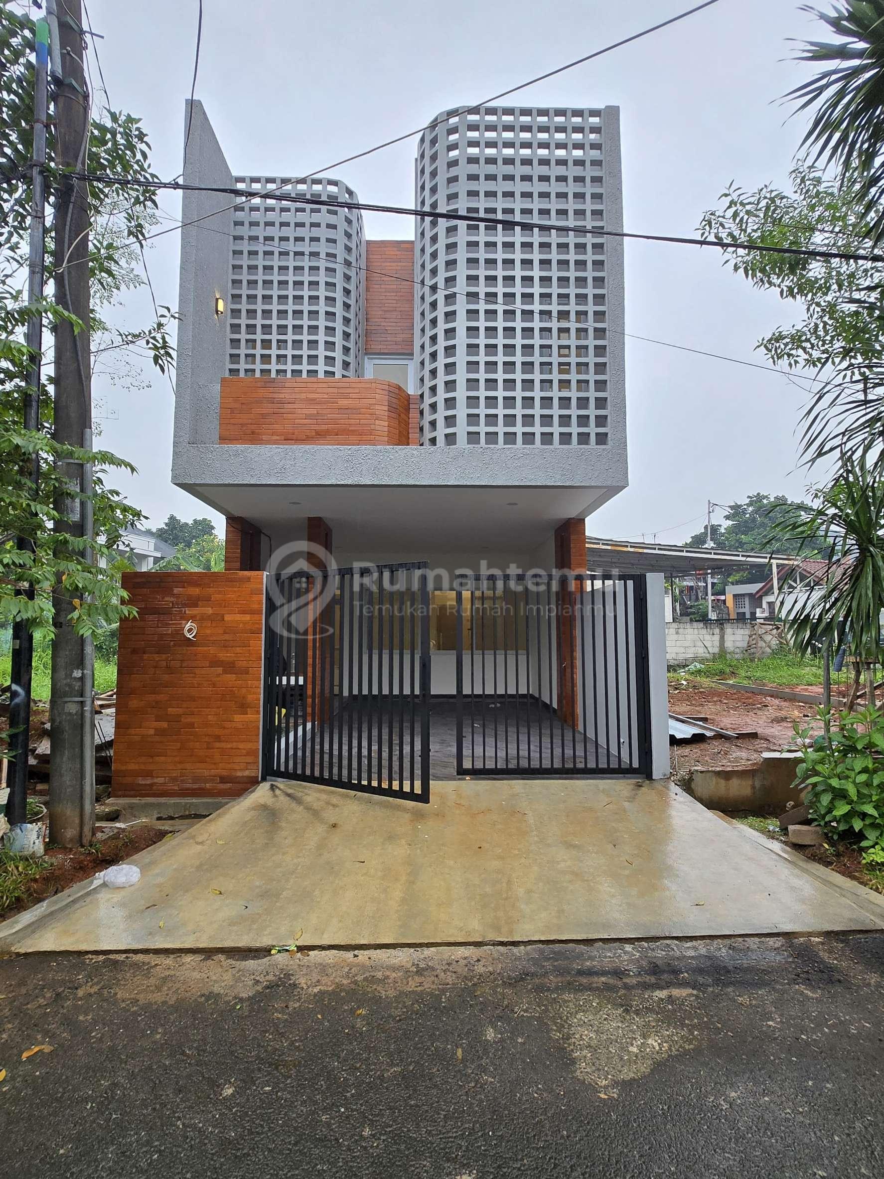 Rumah Baru Dalam Komplek Tenang Akses Jalan Lebar Di Pondok Kelapa Jakarta Timur 