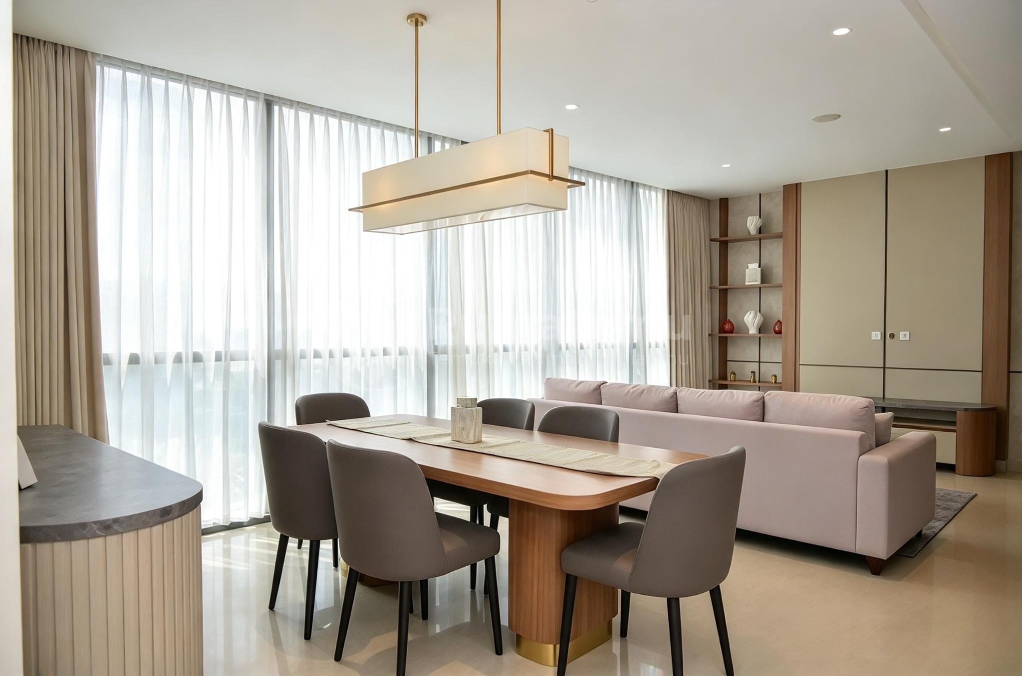 Dijual Unit Aparemen 3 KT Lantai 19 Furnish di Casa Domain Jakarta Pusat