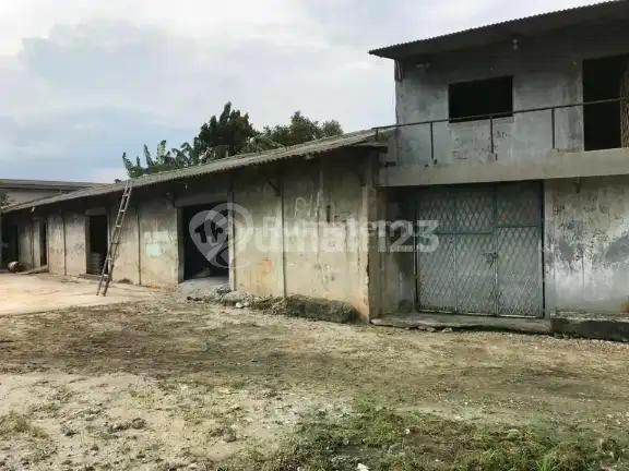 Gudang Hitung Tanah Strategis Siap Nego Murah