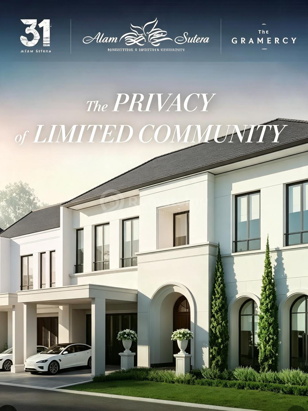 Kavling Eksklusif The Gramercy Alam Sutera - Wujudkan Rumah Impian di Lokasi Terbaik Luas 364M2.harga 23Juta Permeter