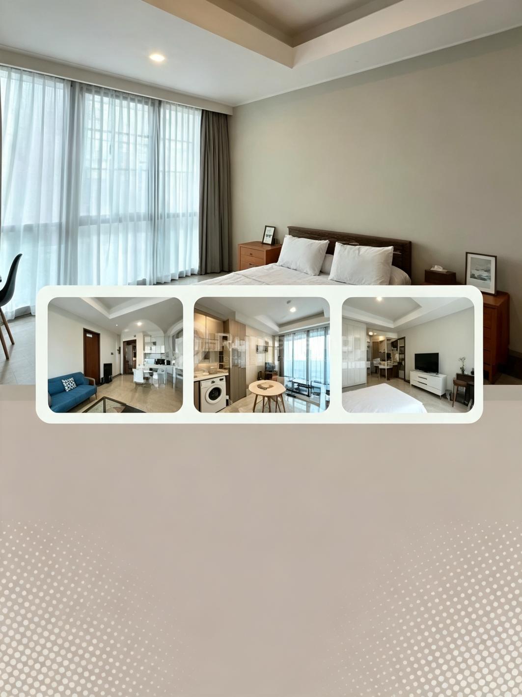 Disewakan Unit 1 Bedroom di District 8 Senopati