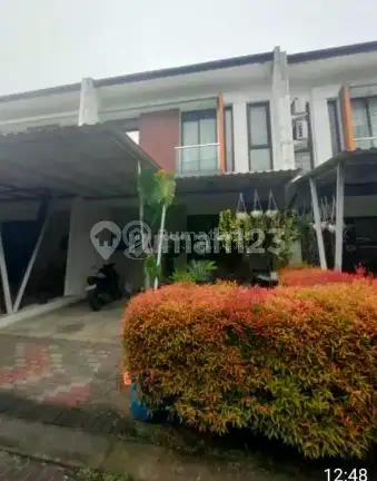Rumah 2 Lantai Dekat Stasiun, Sekolah Harga 1.7m Nego Delatinos Bsd