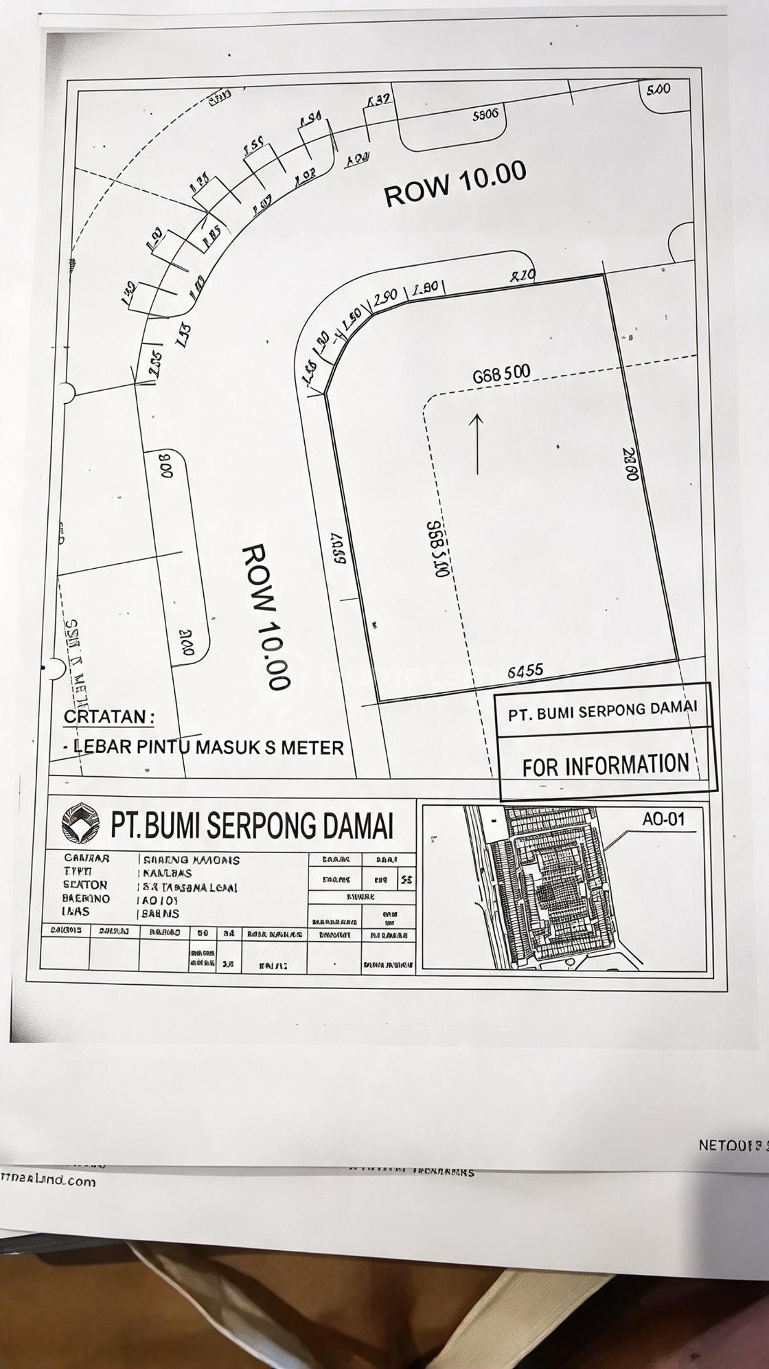 Dijual Kavling Lokasi Strategis Harga Menarik di BSD