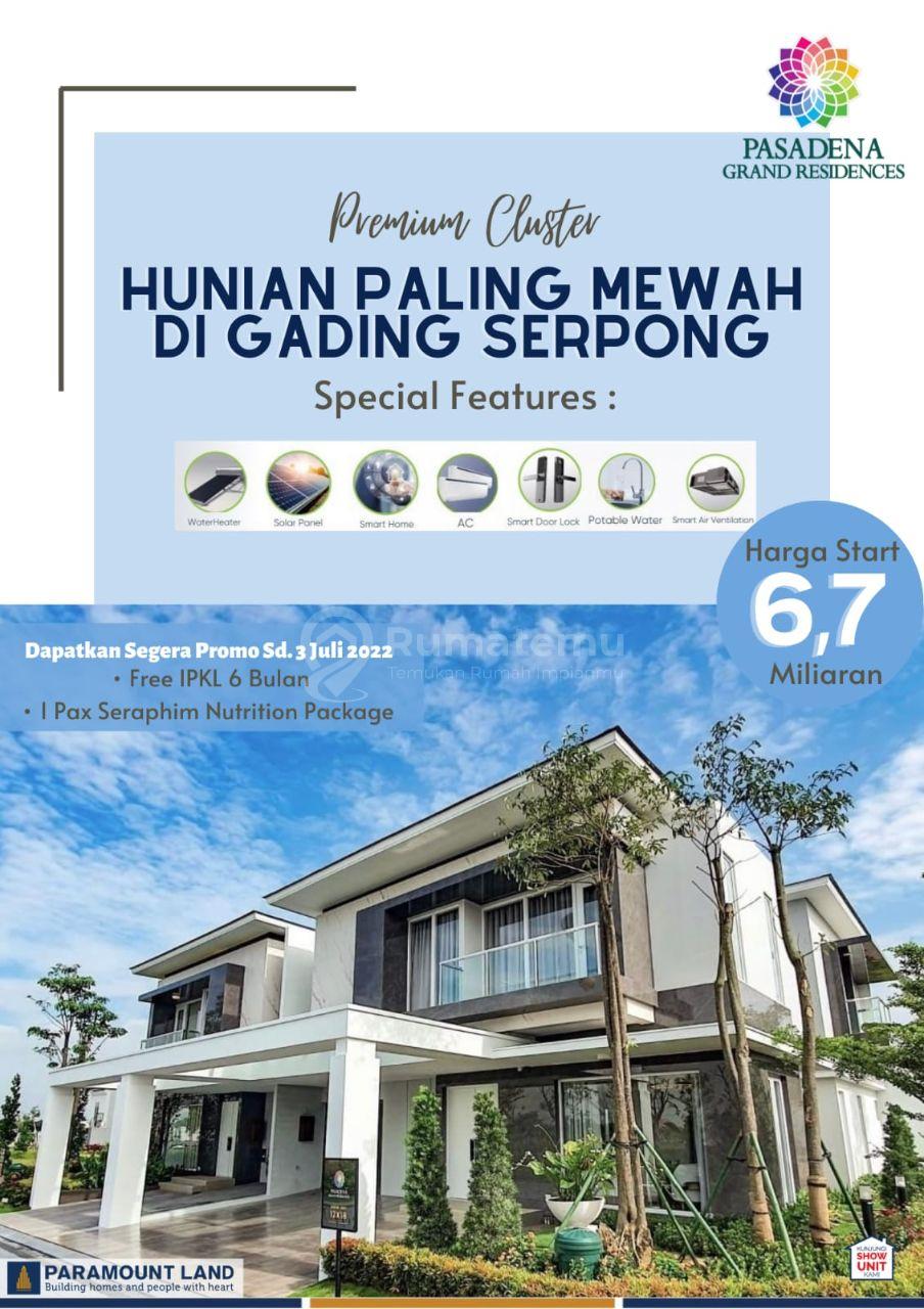 Dijual Rumah di PASADENA GRAND RESIDENCE MODERN TROPIS, Gading Serpong, Tangerang