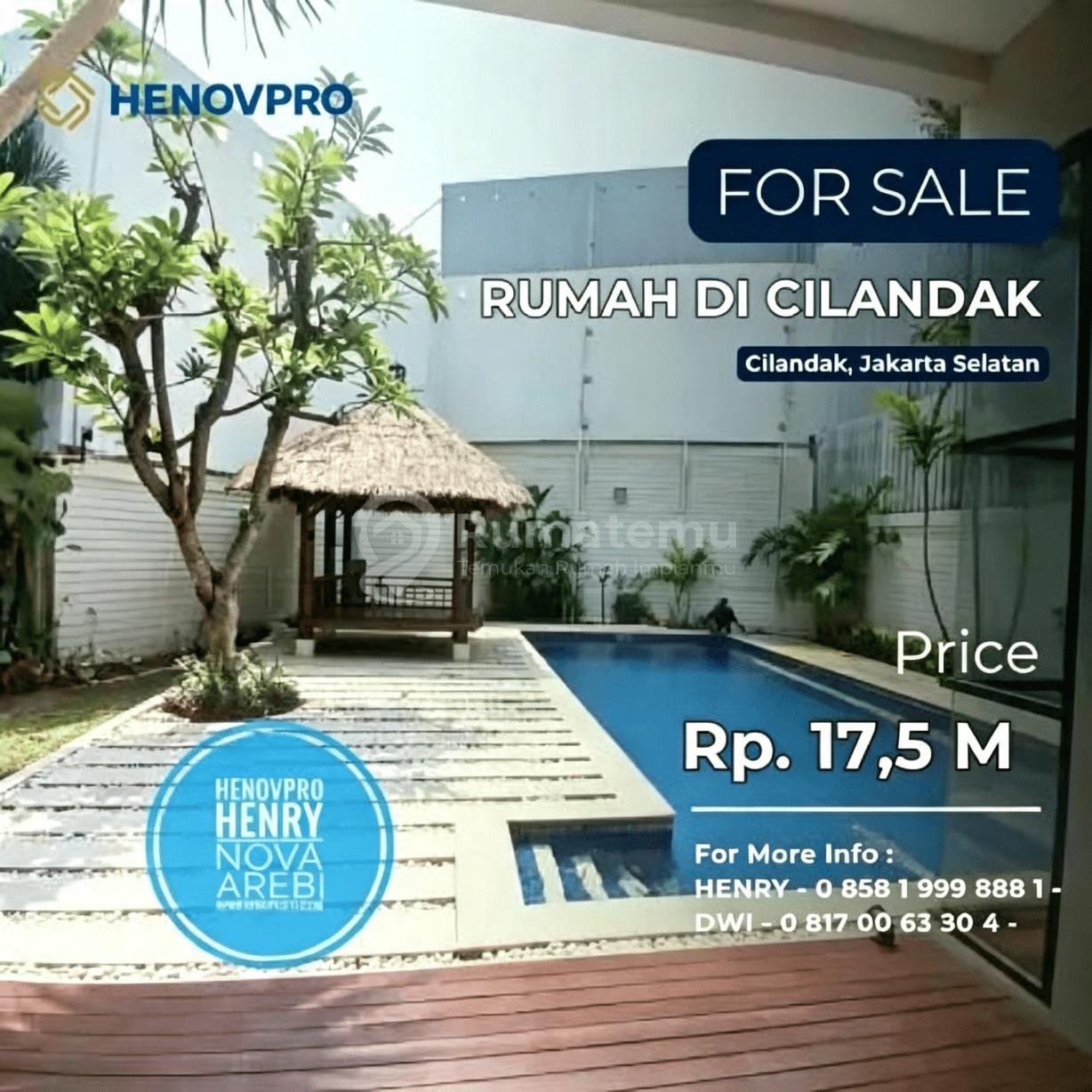 TURUN HARGA RUMAH SIAP HUNI di CILANDAK JUAL LOKASI TERBAIK