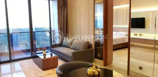 Disewakan District 8 Senopati 1Br Furnished Middle Floor