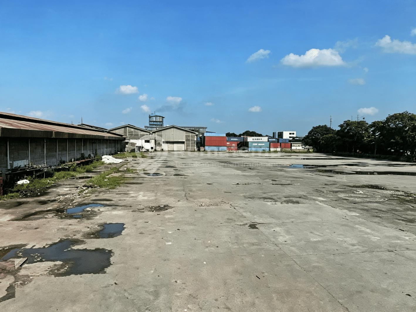 Dijual Tanah di Marunda Cilincing 9.2 Ha Ada Bangunan Gudang