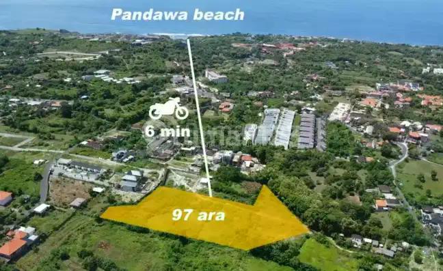 Ready For Sale Premium Location Land In Pendawa Beach Bali