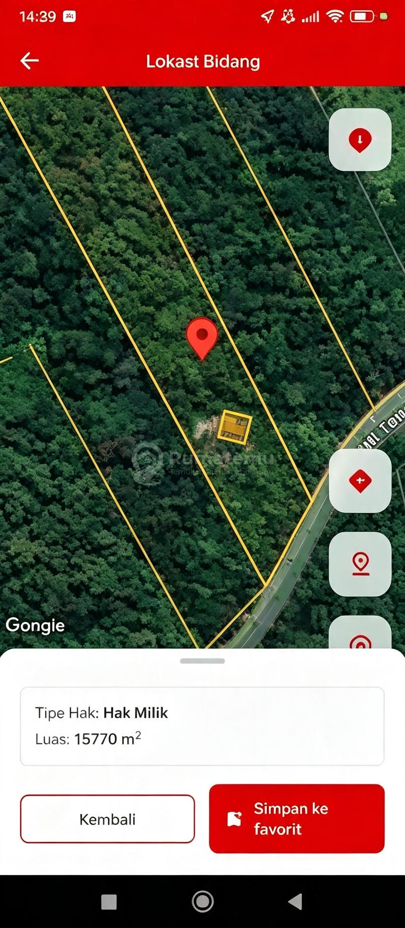 Tanah Kebun 13,9 Ha SHM Dekat Perumahan Andara Ikn Kaltim