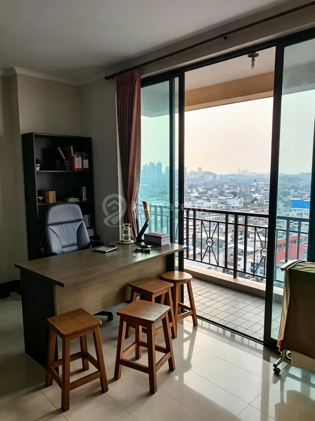 Apartemen Hoek Jakarta Pusat! Luas 119M², 2+1 Bedroom, Lantai Atas, Harga 1.6M Saja!