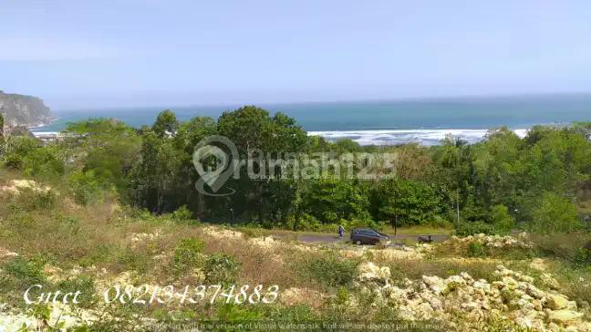 Tanah Dijual di Parang Tritis View Laut, Cocok Untuk Villa, Harga 1,7 Jutaan