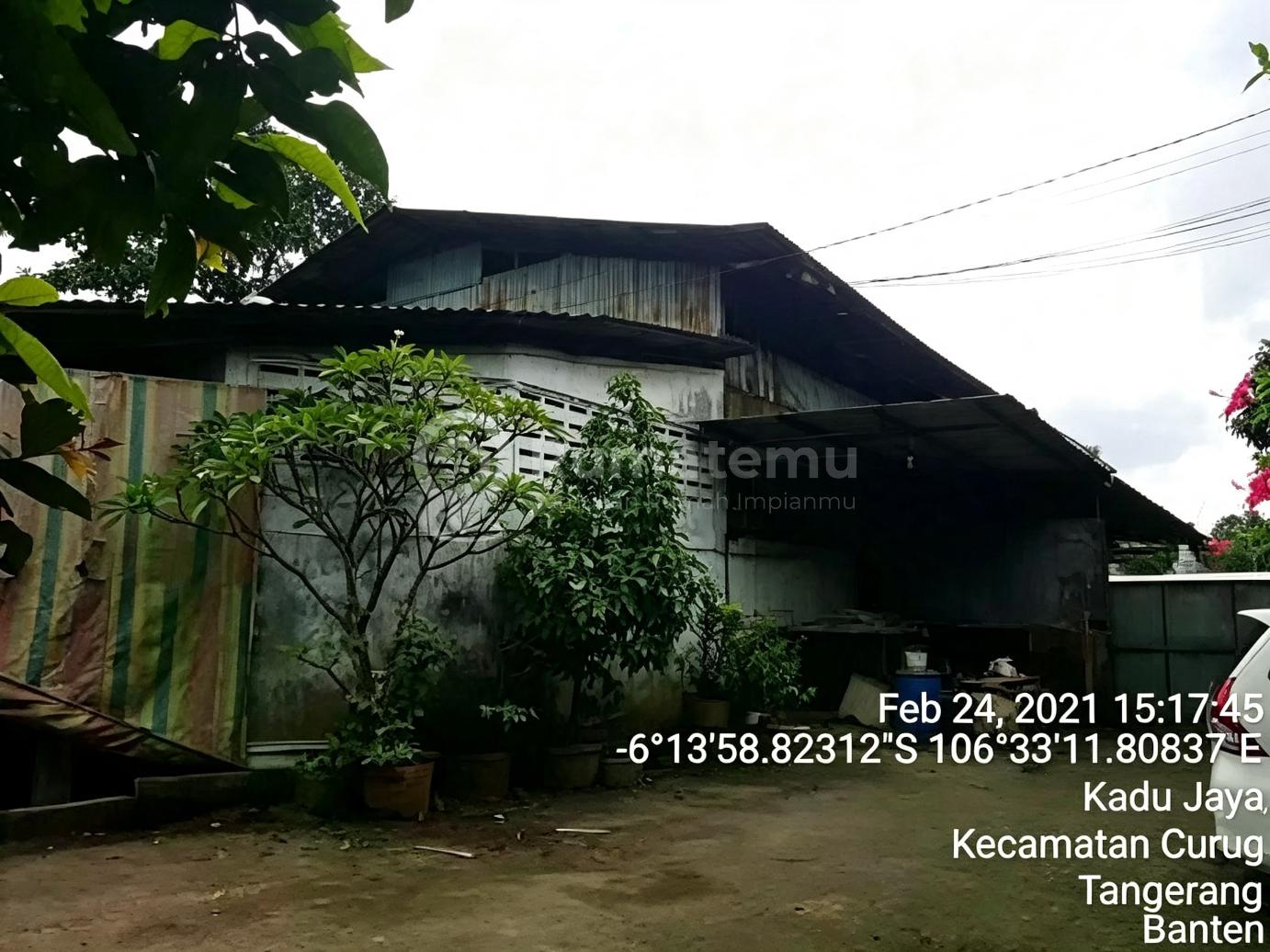 Dijual Tanah+ Gudang 3522M² Curug Tangerang Bebas Banjir Nego