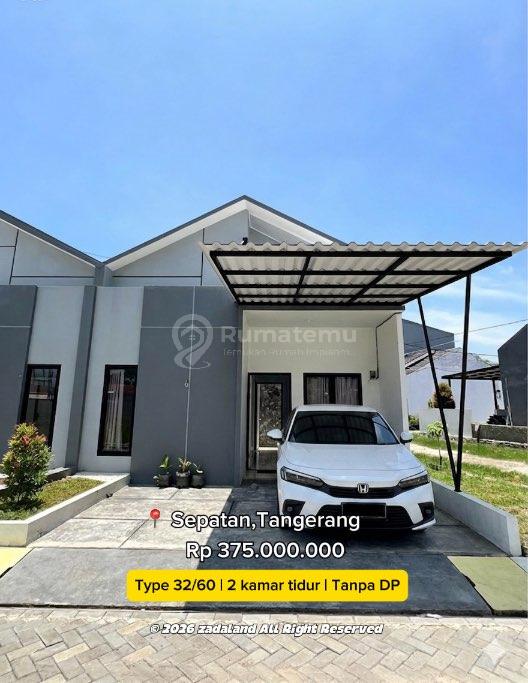 Rumah siap huni harga terjangkau dekat bandara Soekarno-Hatta