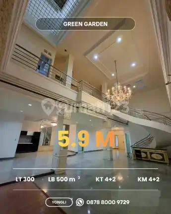 Dijual Cepat Rumah Mewah Green Garden