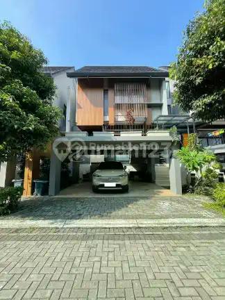 Rumah 2 Lantai Furnished Mewah Greenwhich Bsd