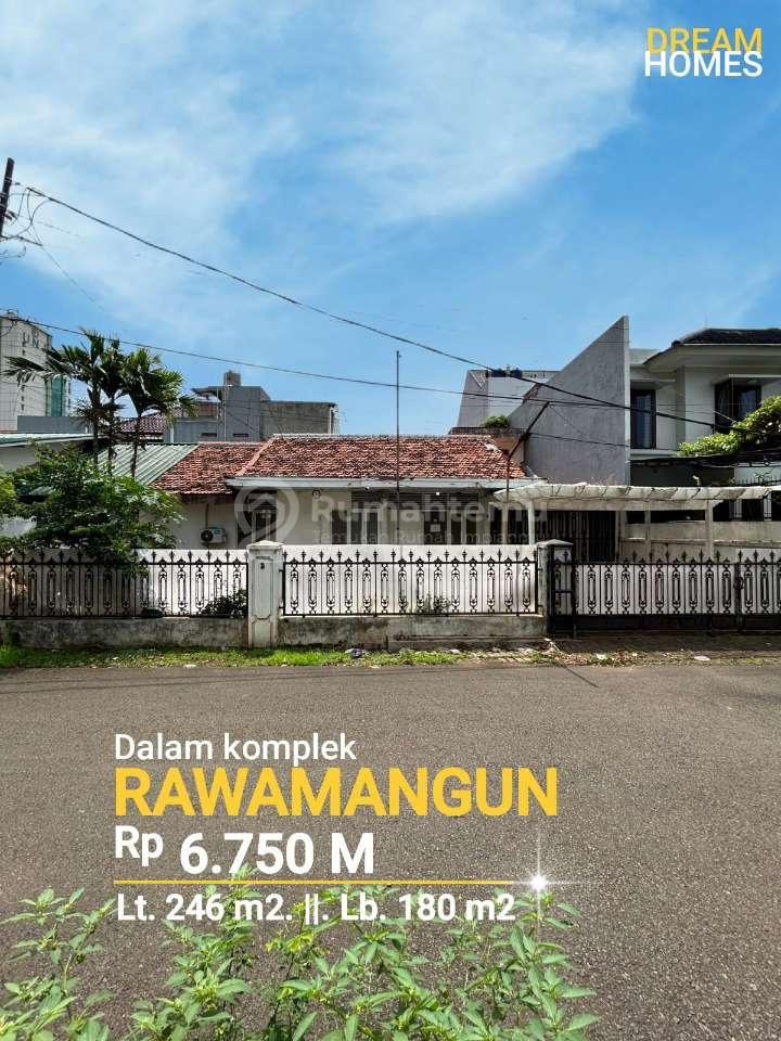Rumah Strategis Dalam Komplek Rawamangun Daksinapati – Akses 2 Mobil