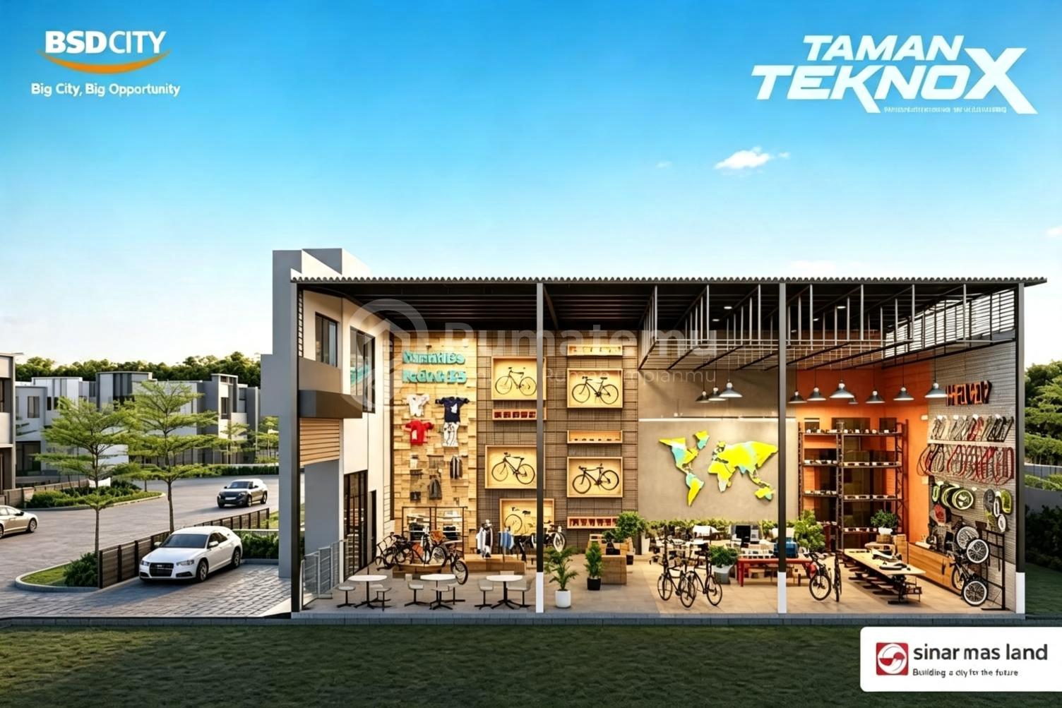 Taman Tekno X Gudang Dan Tempat Usaha Bsd City