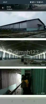 Dijual Gudang dekat toll Ciujung Keragilan Serang akses 45 feet