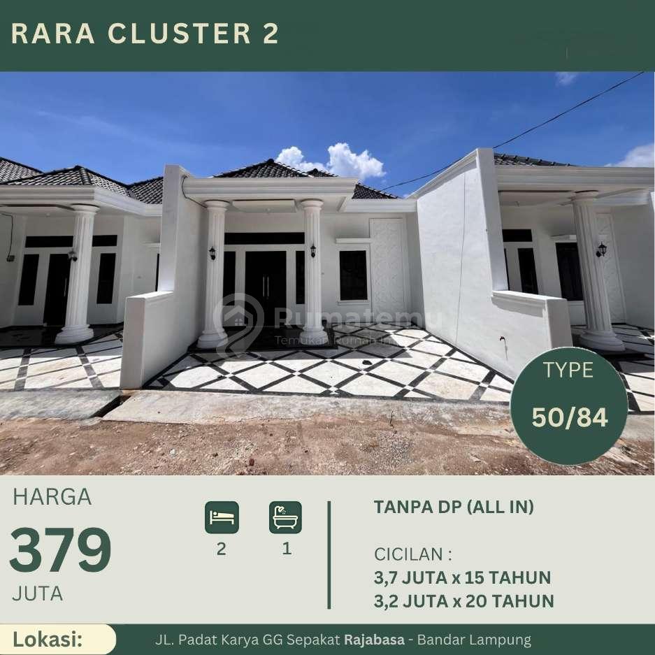 DIJUAL PERUMAHAN RARA CLUSTER 2 EXECLUSIVE & MODERN RAJABASA - BANDAR LAMPUNG