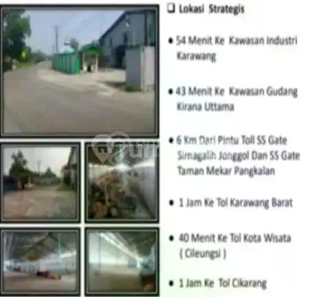 Gudang Luas Strategis Siap Pakai Siap Nego